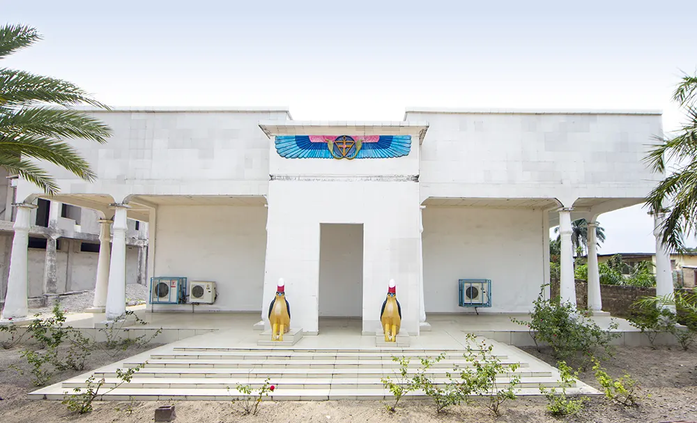 Temple de l'Ordre de la Rose-Croix de Brazzaville, au Congo Brazzaville