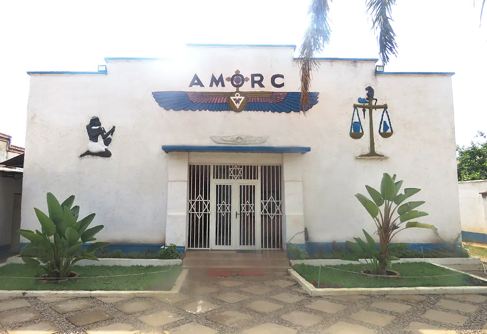 Temple de l'Ordre de la Rose-Croix de Lubumbashi, en république démocratique du Congo